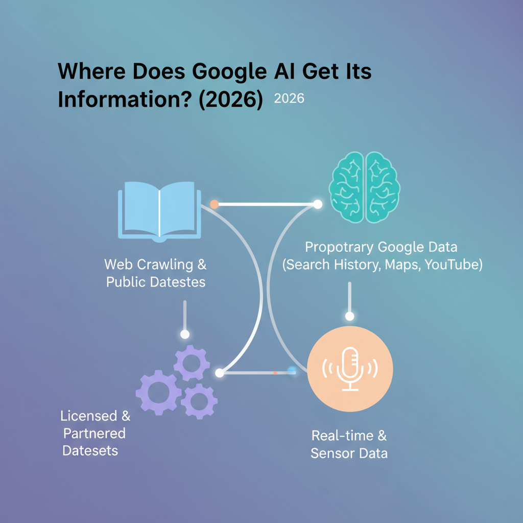 Google AI is not one thing — it's 4 information sources stitched together