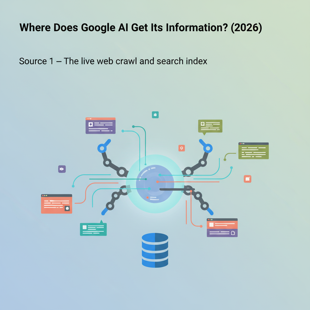 Source 1 — The live web crawl and search index